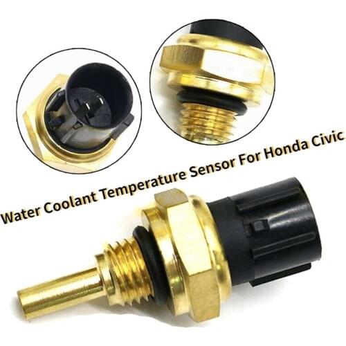 Water Coolant Temperature Sensor TW ECT Temp CEL6 For Honda Civic Acura CL 37760-P00-003