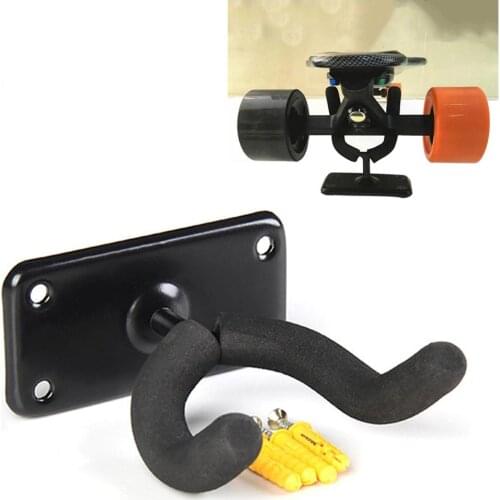 Skateboard Wall Hanger Skateboard Wall Mount Longboard Hanging Rack Guitar Mount Holder Sturdy Longboard Storage Display Rack