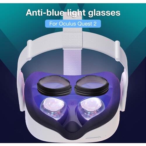 For Oculus Quest 2 VR Anti-Blue Magnetic Eyeglass Frame Quick Disassemble Clip Lens Protection For Oculus Quest 2 Glasses