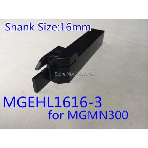MGEHL 1616-3 External Grooving Turning Tool Holder Shank Diameter 16*16mm Length 100mm CNC lathe tool for MGMN300 Inserts