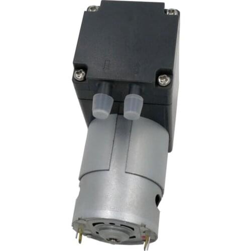 New 80Kpa Mini Vacuum Pump DC 12V Small Vacuum Suction Pump Diaphragm Pump Micro-Vacuum Pump 12L / Min