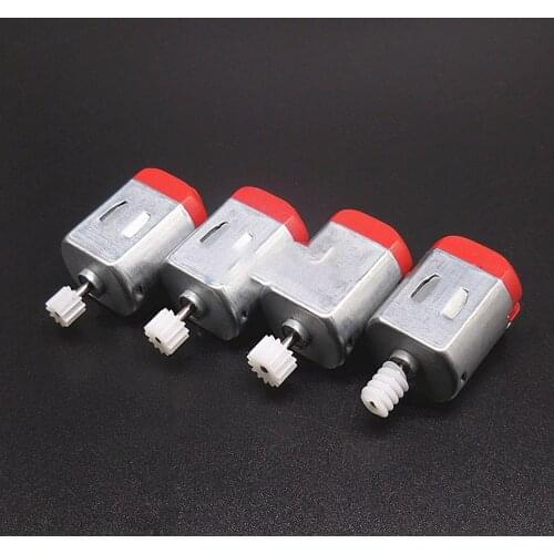 1pcs/4pcs /Micro Mini DC Motor 130 Toy Car Electric Motor DC3V 16500RPM High Speed with Gear for Small Four-wheel Drive Motor
