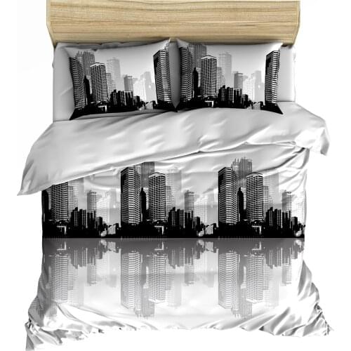 Makiteks Duvetcover set Metropolis Printed Cotton Ranforce 100%cotton Duvet Cover set with pillowcases,twin,queen,king,superking