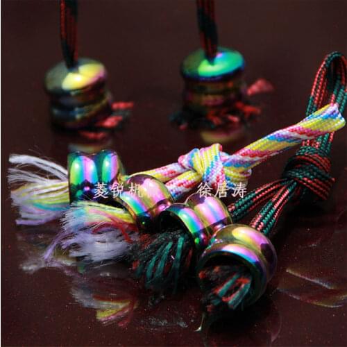 2021 New Colorful Metal Jellyfish Style Decompression Fingertip Yo Yo Fidget Kinetic Toy Stress Reliever Toys Begleri