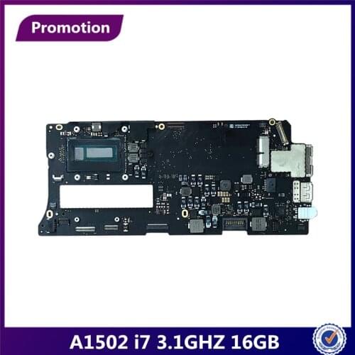 Original 2015 Year Logic Board 820-4924-A for MacBook Pro Retina 13.3" i7 3.1GHz 16GB 16G A1502 Motherboard 820 4924 MF843