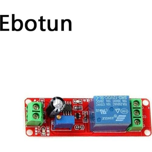 NE555 Timer Switch Adjustable Module Time delay relay Module DC 5V / 12V Delay Connect / Disconnect relay shield for arduino