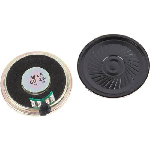 Brand New 2 Piece Speaker 8 Ohm 2 Watt Ultra-thin Horn Speaker 40mm Diameter Mini Speaker For Arduino