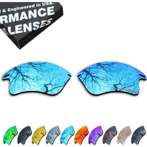 ToughAsNails Resist Seawater Corrosion Polarized Replacement Lens for Oakley Fast Jacket XL Sunglasses - Multiple Options