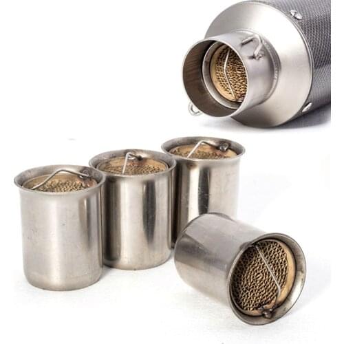 Universal 51mm Front end DB Killer for Motorcycle Exhaust Muffler DB killer Silencer Noise Sound Eliminator for Off Road Bike