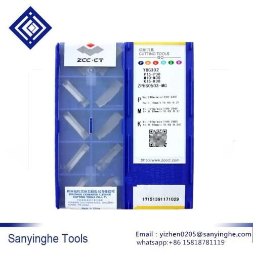 ZPHS0503-MG YBG302 free shipping high quality cnc blade cnc carbide turning inserts parting & grooving inserts (10pcs/lots)