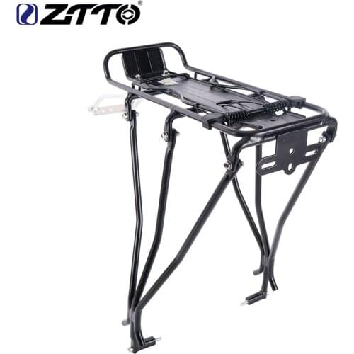 ZTTO Rear Carrier Bicycle Luggage Carrier Shelf Cycling Seatpost Bag Holder for mountain bike disc brake V brake