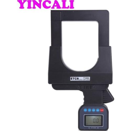 Fast Shipping Super Large Caliber AC/DC Clamp Meter ETCR7100D Digital Clamp Ammeter Online Monitoring Measuring 0.0A~2000A