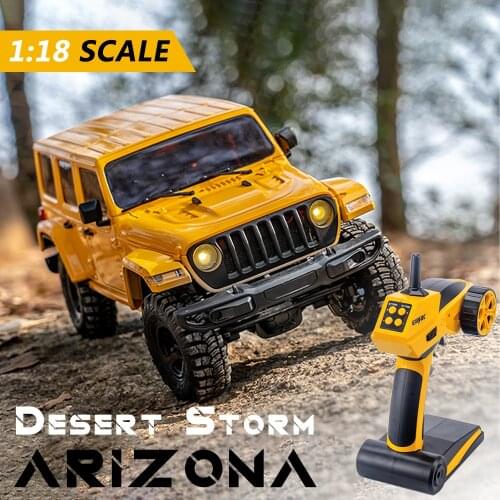 FMS Desert Storm 4WD RC Buggy Car 1:18 EAZYRC ARIZONA Crawler Electric Radio Remote Control Off-Road Vehicle Toys Gifts