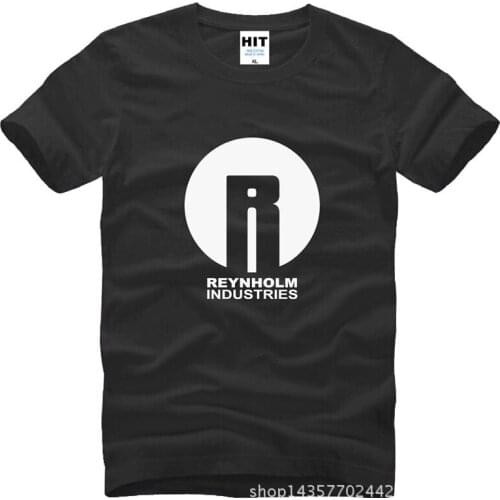 The IT Crowd REYNHOLM INDUSTRIES LOGO Printed Mens Men T Shirt Tshirt Fashion New Summer Cotton T-shirt Tee Camisetas Hombre