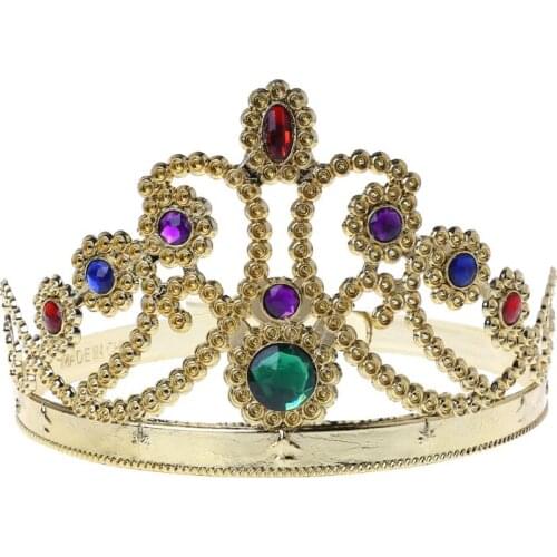 2021 New Toy Crown of the King Prince Epiphany Three Kings Day Happy Birthday Party Decoration