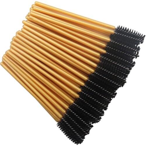 1000pcs/lot Disposable Eyelash Brush Mascara Wands Applicator for Eye Lashes Micro Makeup Brush Eyelash Extension Tools