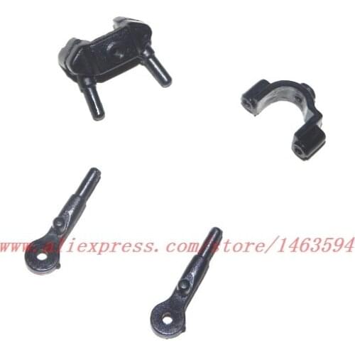 Wholesale UDI U6 U6A U13 13A RC Helicopter Spare Parts Fixed set for Tail support pipe and Tail decoration set Free Shipping