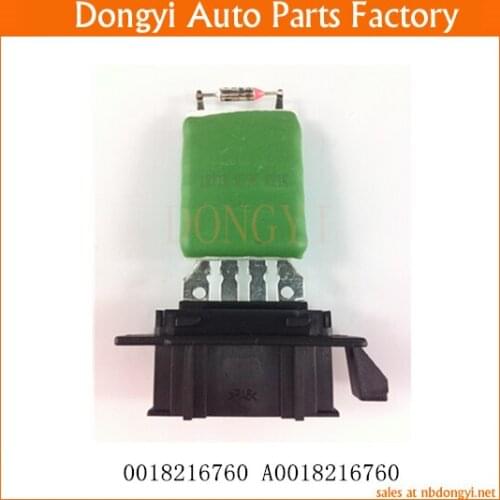 Blower Motor Resistor Regulator OE NO. 0018216760 A0018216760