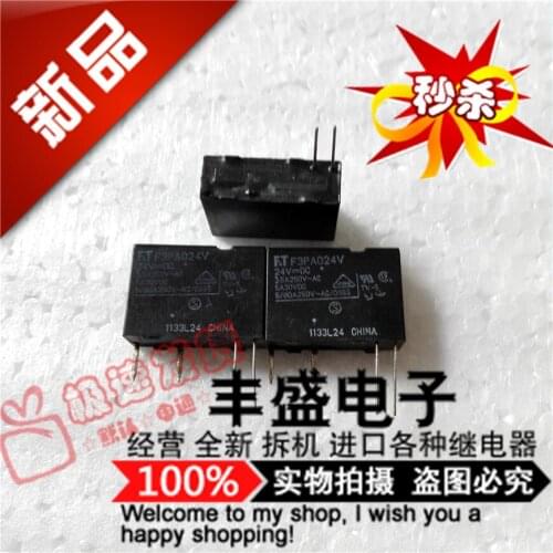 Brand New F3pa024v Genuine F3PA024V-24VDC 5A/250VAC in Stock