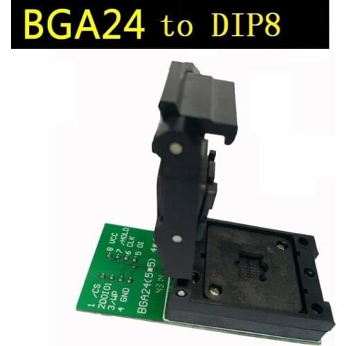 BGA24 Conversion DIP8 Burning Platform Overturn Test Platform BGA24 Burning Platform