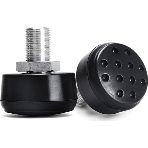 Top!-1 Pair 85A Roller Skates Toe Stops with 9/16 inch (14mm) Bolt, Adjustable Rubber Brake Block Stoppers for Quad Skates