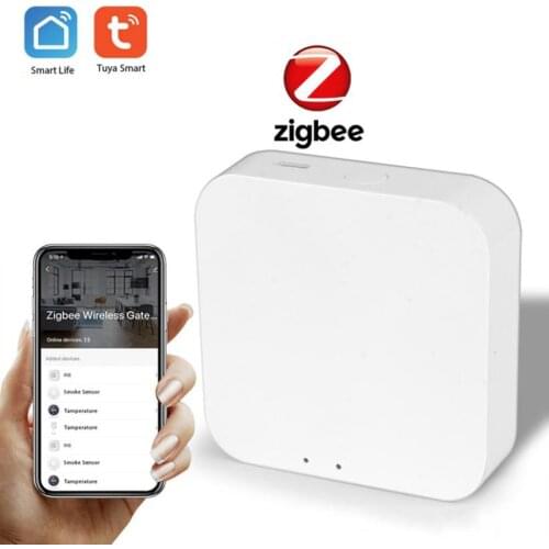 Tuya/Smart Life ZigBee 3.0 Hub Smart Gateway For Smart Home Smart Bridge Wireless Controller via Alexa Google Home App Control