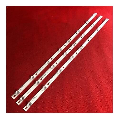 1set=3pieces LED Backlight FOR T C L L43E5800A-UD OEM43LB06 LED3030F2.1 V1.2 DS-4C-LB4308-YM01J