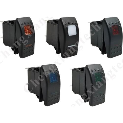12V 20A 24V 10A Car Boat 5Pin SPST On Off Rocker Toggle Switch for Arb Carling Jeep 4x4