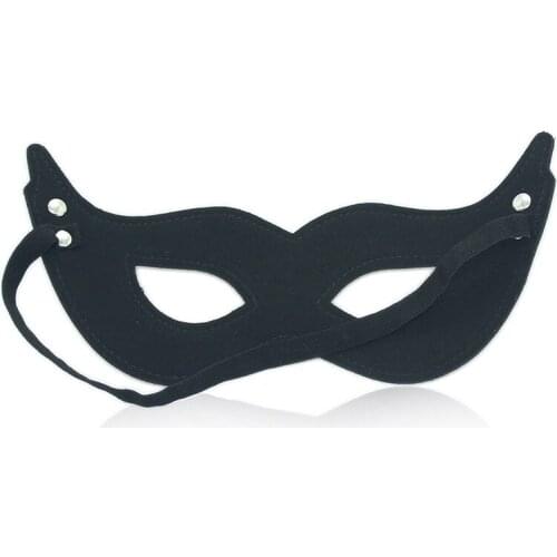 Gay Leather Cat Role-play Mask Sexy Flirt Erotic Toys Fetish BDSM Sex Bondage Sexy Mask Sex Toys For Couples