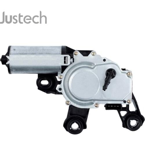 Justech 1Pcs 12V Iron+Plastic Rear Wiper Motor 22cm For VW Golf MK4 Bora 1J6 Seat Leon Toledo Skoda Fabia 1J9955711 1J0955711