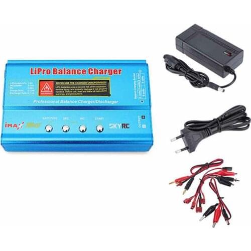 Hot Sale Original SkyRC IMAX B6 50W 5A DC Lipo Li-polymer Battery Balance Charger Discharger w/ Power Supply for RC Helicopter