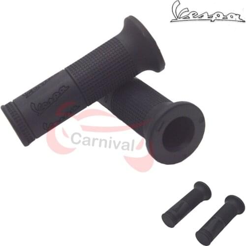 Motorcycle Pair 7/8 "Rubber Gel 22mm Handlebar Scooter Handle for Vespa GTS 300 250 125 sprint