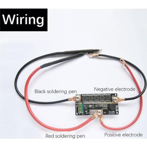 Spot Welder Machine Control Circuit Board for 12V Car Battery 18650/ 26650/ 32650 Lithium Battery Portable DIY Accessories Set