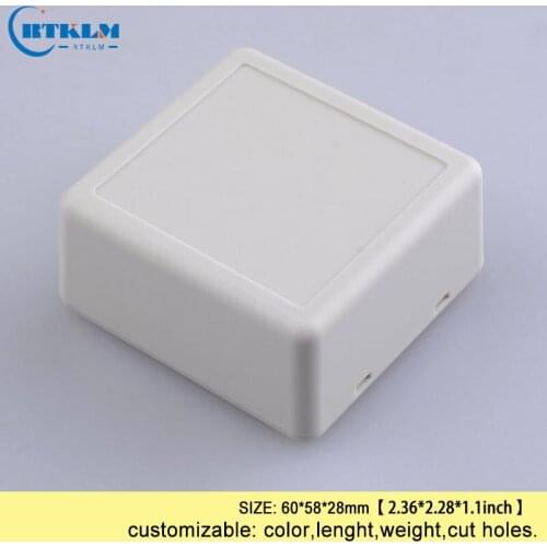 18pcs diy plastic box abs plastic enclosure housing electronic project box Desktop wire junction box 60*58*28mm