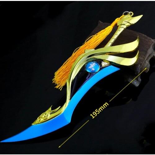 Alloy Sword King Peripheral Weapo Model Game Props Bar Ornaments Pendant Collection Commemorative Crafts Creative Gifts Toys