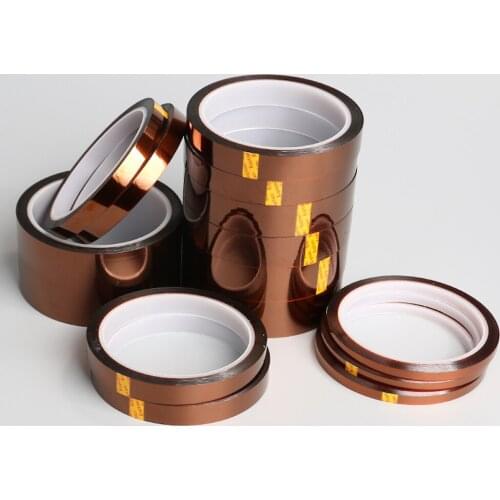 Custom Made Polyimide Finger Tape Thermal Conductive Adhesive Heat-resistant Insulation Transfer PCB Tape 20mm x 30m 33m