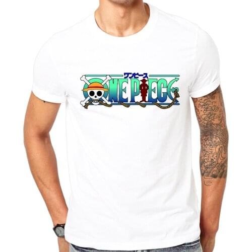 Latest print t-shirt ONE PIECE Summer T-shirt Cool men spring summer shirt brand fashion shirt Tops can be customized