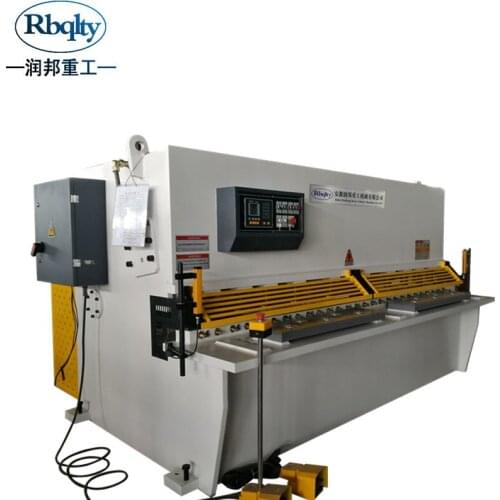 QC12K in stock cnc sheet metal shear and hydraulic cnc cutting machine/shearing machine