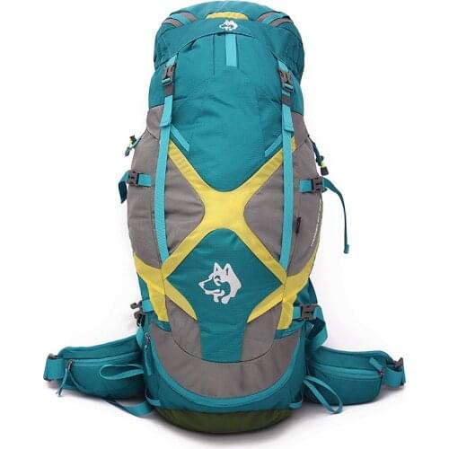 JungleKing new outdoor professional mountaineering bag waterproof movement large capacity backpack 65L travel men women backpack