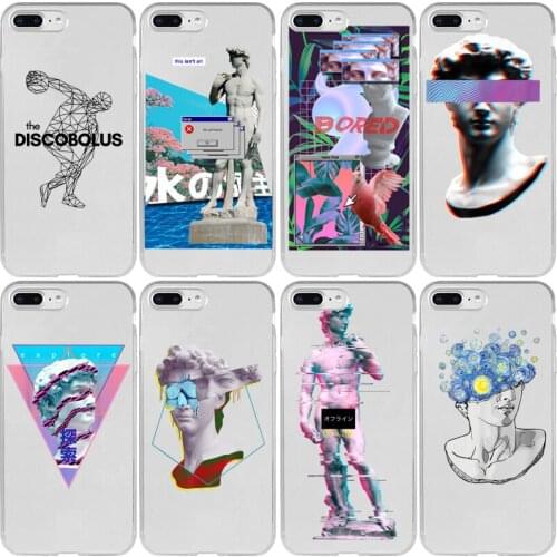 David Statue Spoof Art Cover Case for Xiaomi Redmi K20 K30 4X 4A 5A 6A 7A 8A 9C 9A Pro Plus