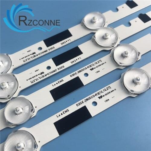 LED Backlight Lamp strip for Samsung 28" TV D2GE-280SC0-R3 UE28F4000 HF280AGH-C1 CY-HF390BGMV1V 2013SVS28H BN96-25298A HG28EB460