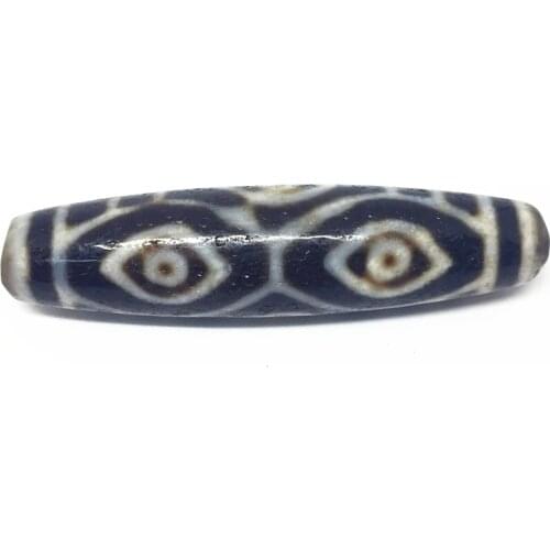 Unique Natural Agate Dragon Eyes Tiger Tooth One Eyes Amulet Tibetan Dzi Beads Loosing Beads for Bracelet and Necklace Making
