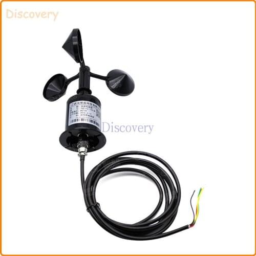 YGC-FS IoT Wind Speed Sensor/transmitter Three-cup Anemometer RS485 Digital Signals