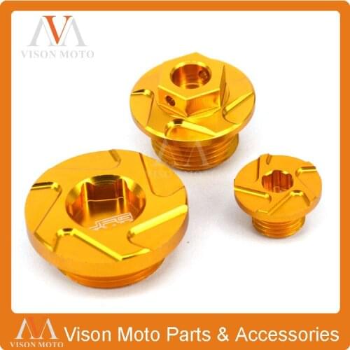 Billet Engine Timing Oil Plug Cover Screw For Suzuki RMZ250 07-16 RMZ450 05-16 RMZ450Z 10-15 Enduro Motard