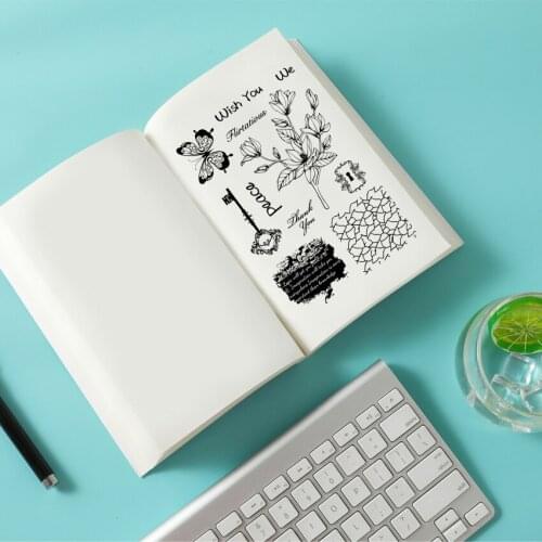 11x16CM Easter elf transparent seal clear stamps silicone seal roller stamps DIY scrapbook album / card production