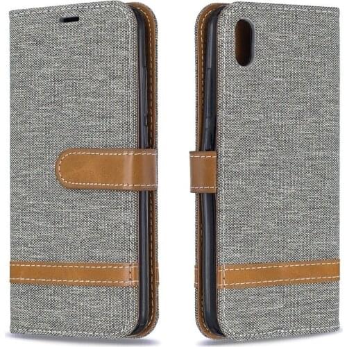 2021 Cowboy Leather Flip Case For Sony Xperia 5 8 10 Wallet Cover For XZ Premium XZ1 Compact XZ5 XA1 Plus XA2 Cases Retro Phone