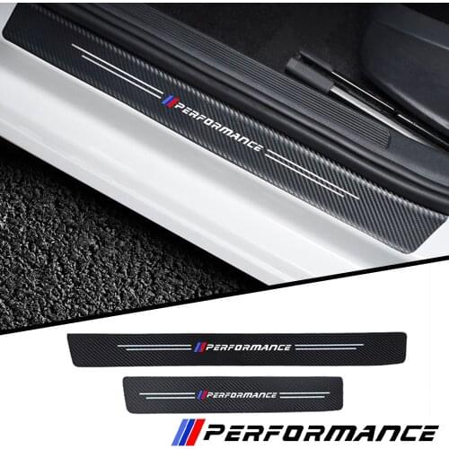 4pcs Performance Car sticker for bmw m e90 e60 f30 f31 f10 e39 e36 e53 e46 e70 e87 e91 e92 e30 X1 X2 X3 X4 X5 X6 X7 accessories