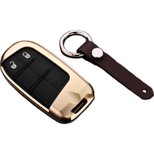 Key Case for Jeep Free Man Key Case Grand Cherokee Guide Shell Buckle Auto Key Shell