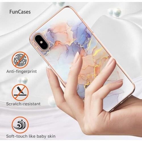 Mobile Cover For para Apple iPhone 7 Plus Marble Soft TPU Phone Case Apple iPhone telefon 8 Plus XS Max X SE 2020 7 XR Cellular