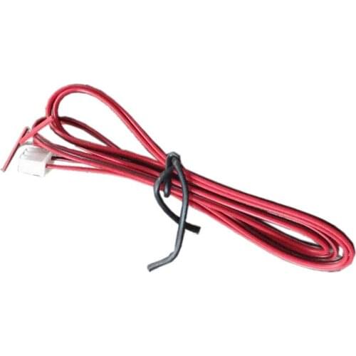 Black red line Probe Four probe power supply radar 3 needles Plug two core wire Terminal Car radar radar host 2.54MM